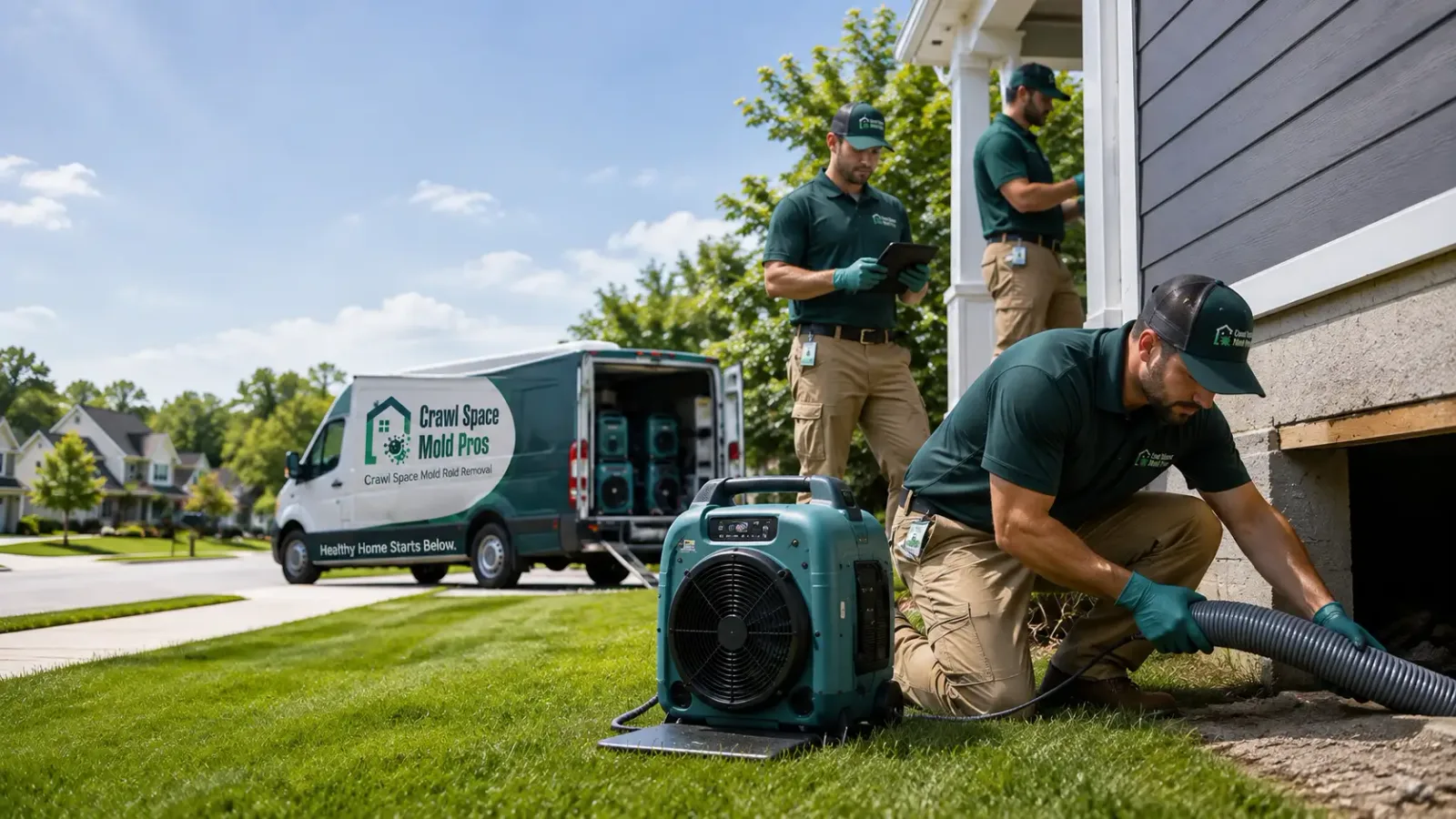 Crawl Space Mold Removal in Germantown, MD